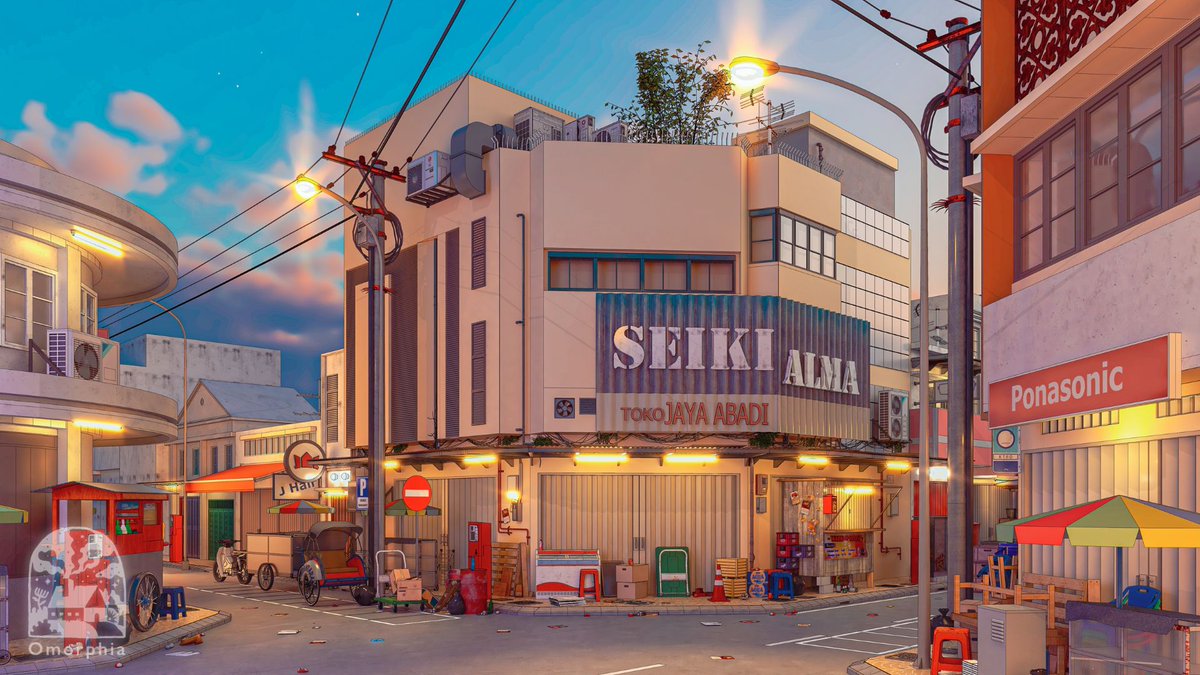 Omorphia | Background Art Illustrator 🎐 tweet media