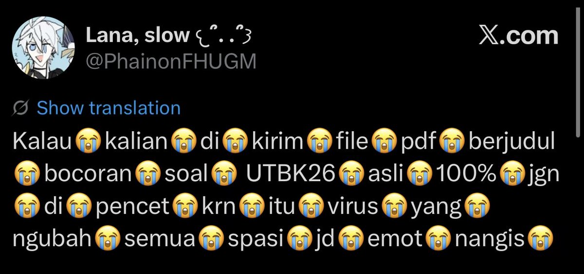 Jastip Bayar UTBK Cek Sorotan! tweet media