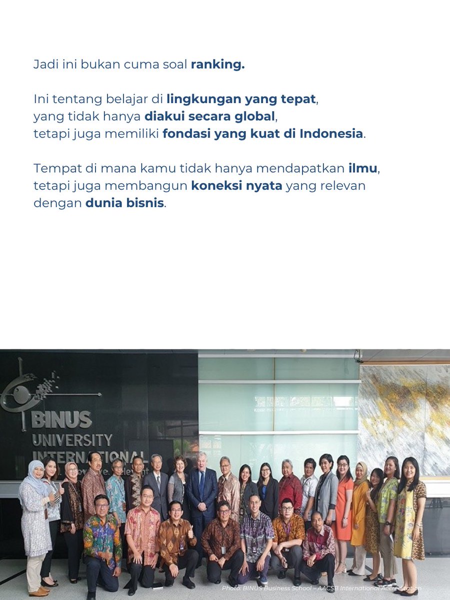 BINUS UNIVERSITY tweet media