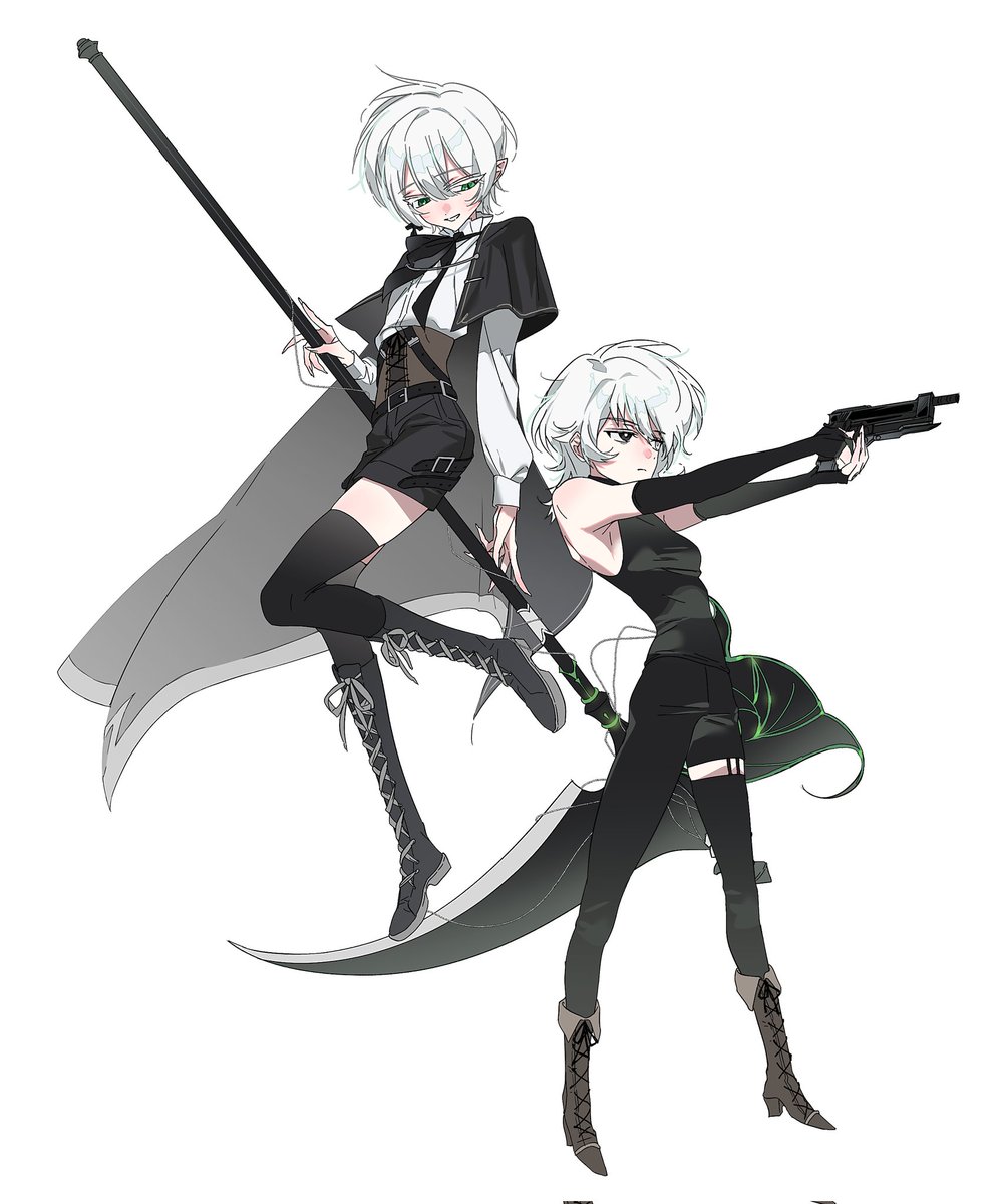 #Commission 다인 작업물들 업로드합니다!