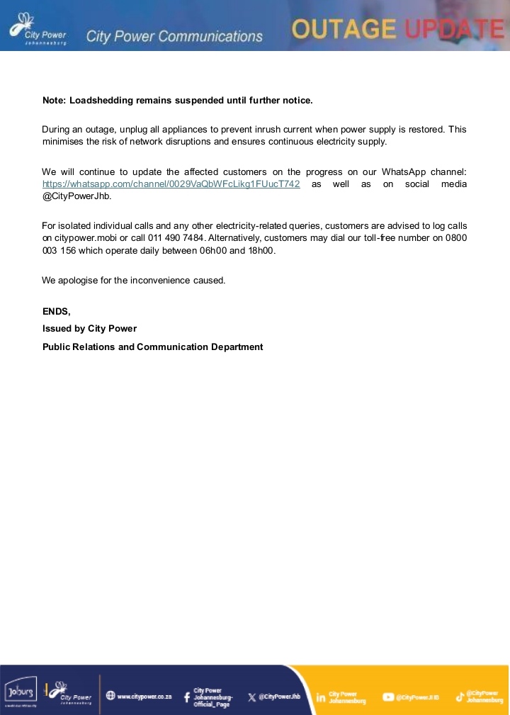 @CityPowerJhb tweet media