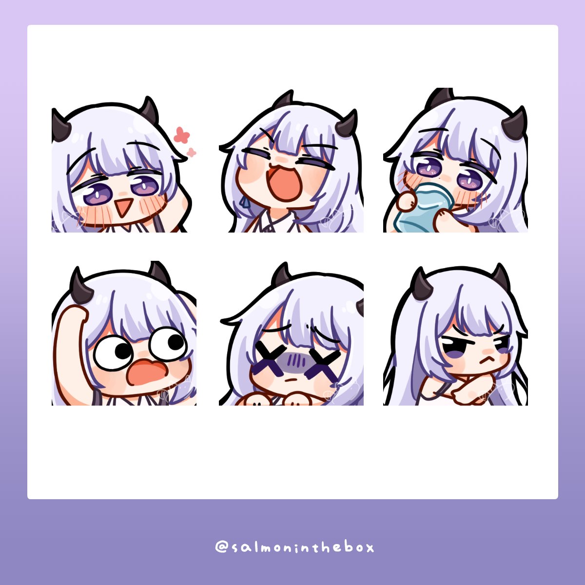 salmoninthebox's tweet photo. 謝謝宣宣的委託💜
#SLafCommission https://t.co/XXDSAptoYG