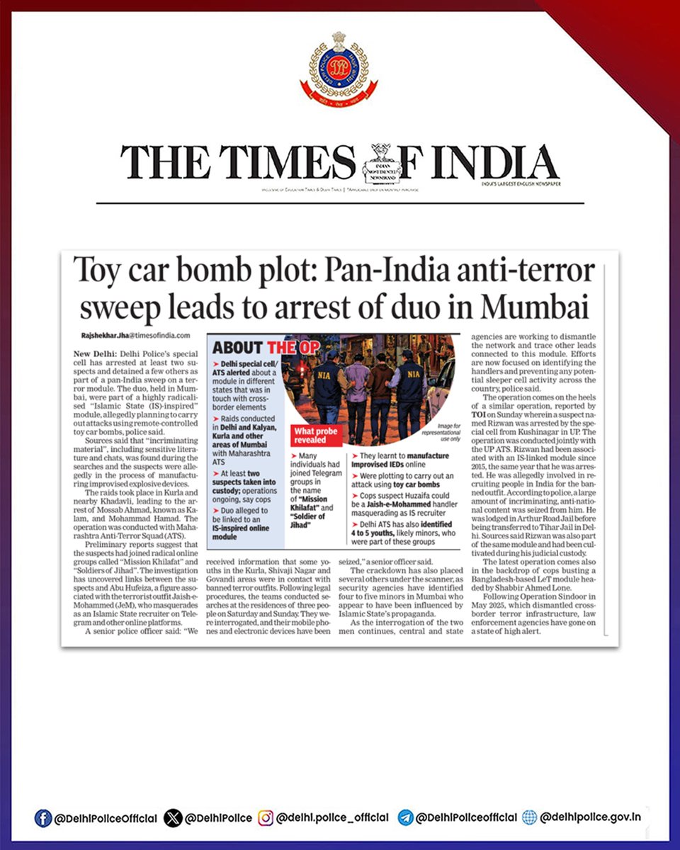 Delhi Police tweet media