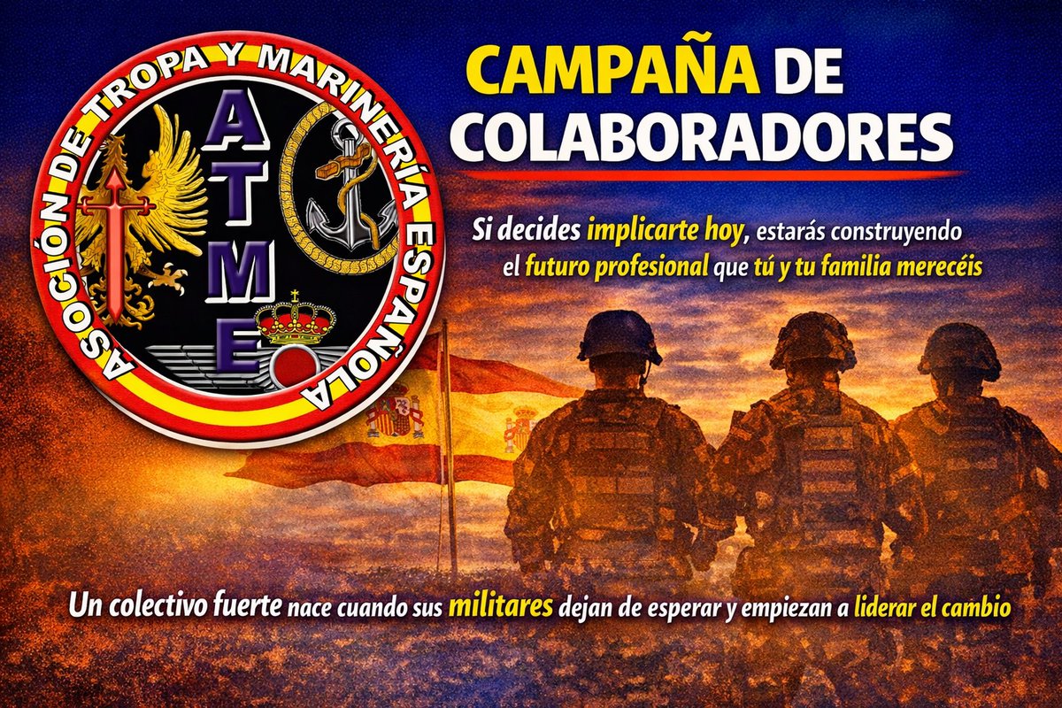 Asociación de Tropa y Marinería Española ATME tweet media