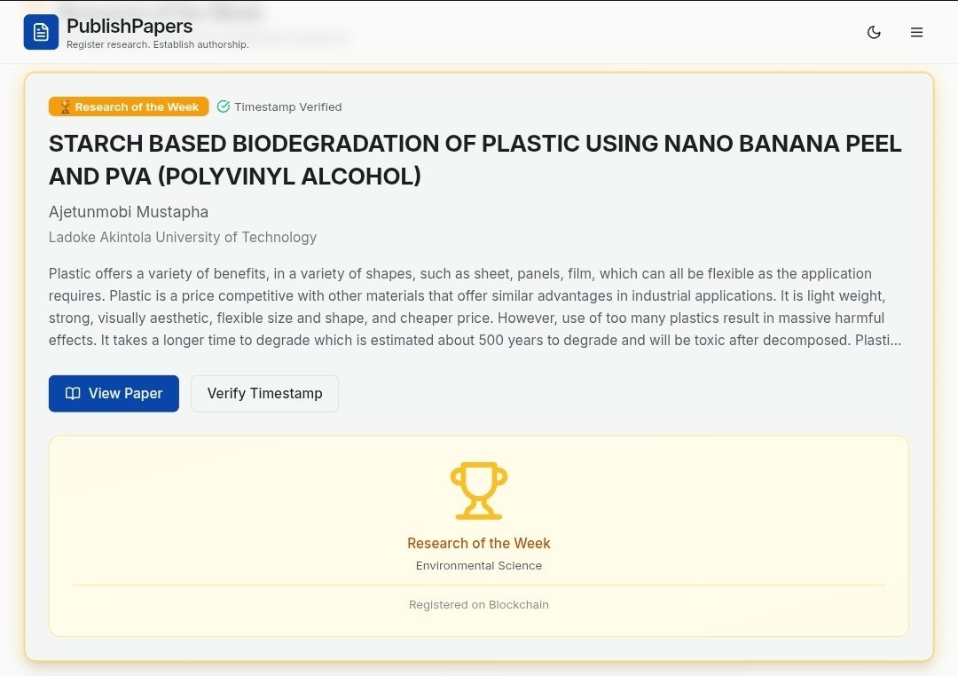 Publish Papers tweet media