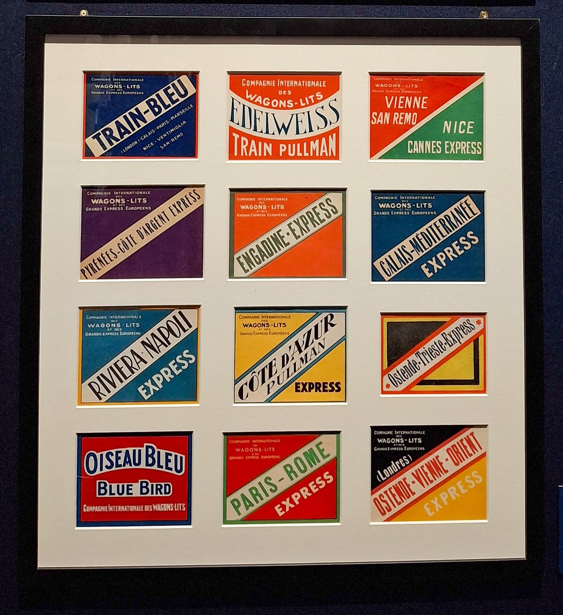 TTShields's tweet photo. Where even the humble luggage label is pretty georgous... https://t.co/tAt4POW8MY