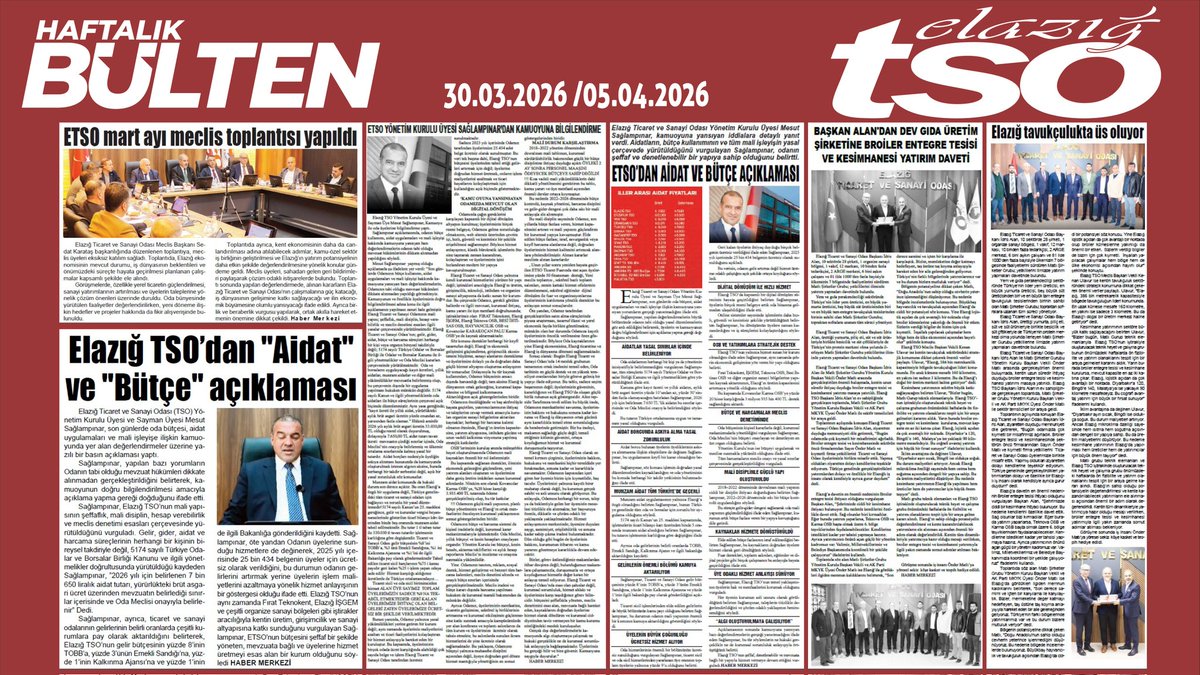 Elazığ TSO tweet media