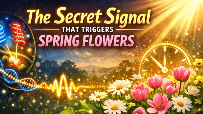 statusl_ink's tweet image. Plants read light to trigger epic spring blooms. Photoreceptor proteins, circadian clocks, and the genetic cascades that let a single petal measure daylength and convert solar cues ... #SpringBloom.
youtu.be/v6Gq95jB7U8
statusl.ink/plantsreadligh…