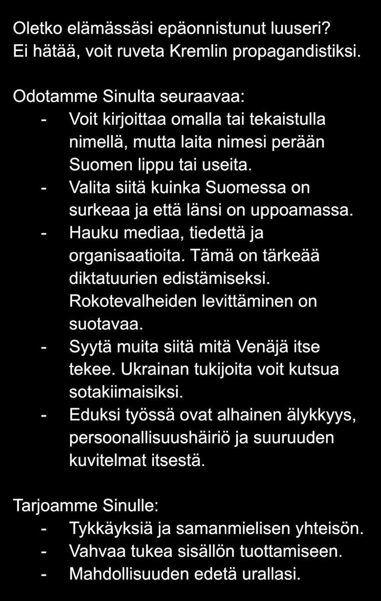 Juha Tapio 🇺🇦 🇮🇱🇪🇺🇺🇸🇫🇮 tweet media