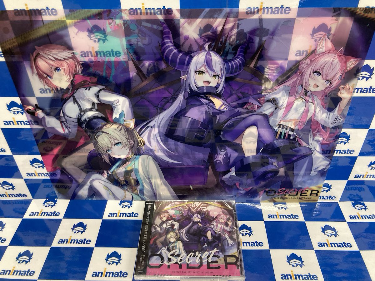 入荷情報】 秘密結社holoX 1st アルバム『Secret ORDER』通常盤 入荷