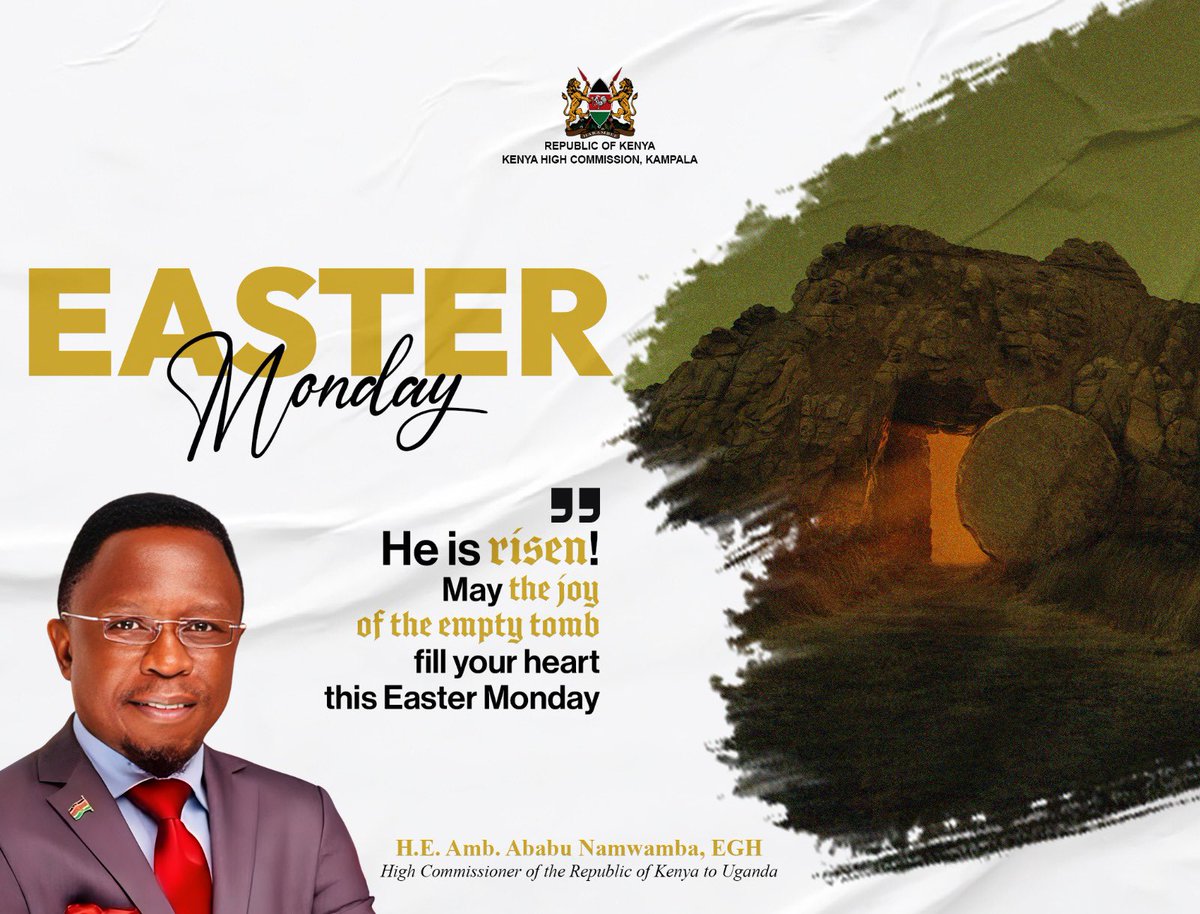 AbabuNamwamba's tweet photo. He is RISEN. And we are REDEEMED! https://t.co/PtvSF2VmFz