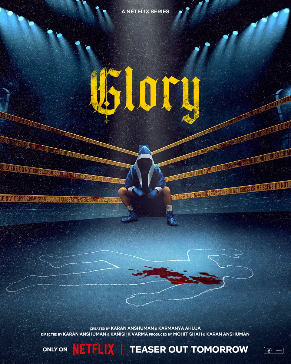Finally Netflix is bringing its much awaited sports drama 

#Glory is revealing its teaser tomorrow