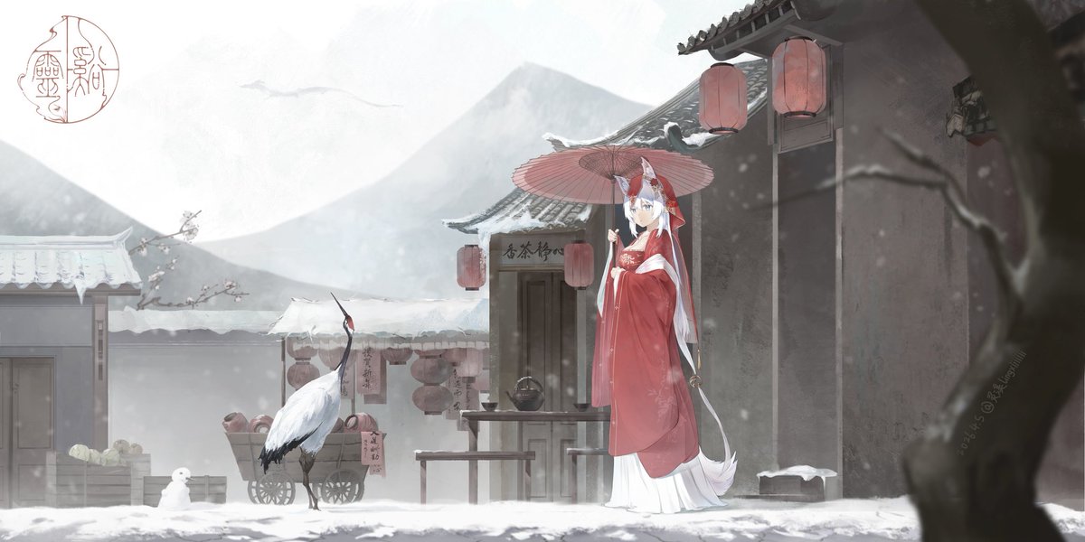 lingxi000's tweet photo. 🎨#插画 #illustration 🦊 https://t.co/fjJuMrUGDE
