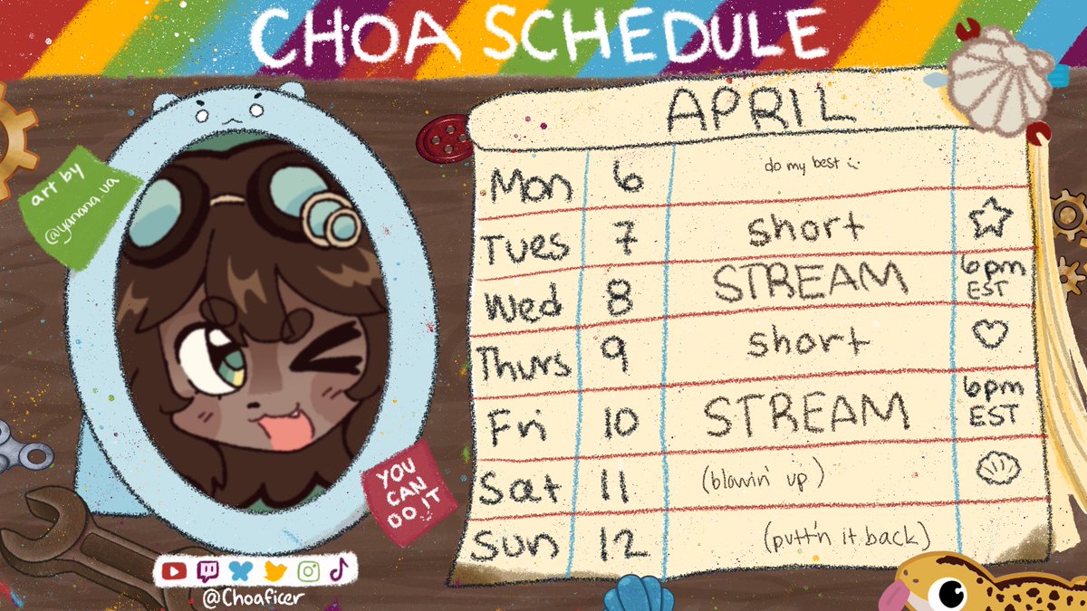 Choa!! 🦦🤖 FEB 17!!!! tweet media