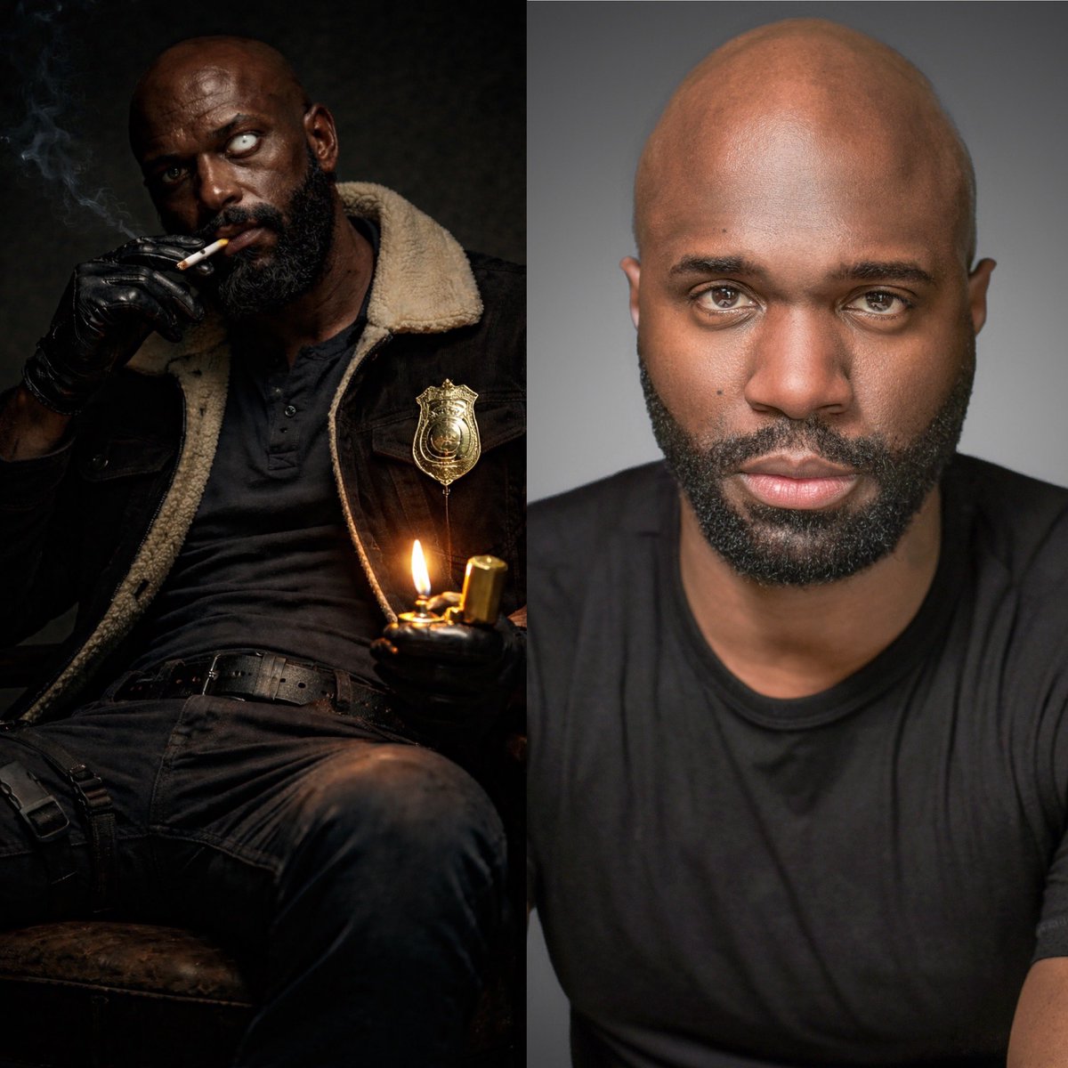 GerardAbdule's tweet photo. Actor &amp; Martial Artist Gerard A. Moultrie steps into the shadows as Detective Jefferson Jones, a haunted cop battling multiple personality disorder and the devastating loss of his son—taken by a merciless, supernatural force. 
GO GET JONSEY 
coming this summer 
A dark hero rises https://t.co/U7gxNgoblI