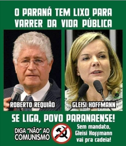 O PARANÁ TEM QUE VARRER ESSA SUJEIRA!