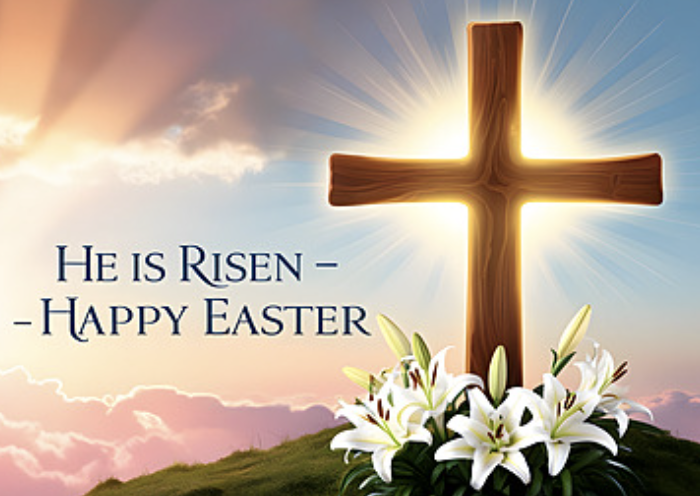 LaraLyyRealtor's tweet photo. He is risen. Happy Easter. ✝️

Wishing you and your family peace, joy, and renewed hope this Easter season. ✨

#HappyEaster #HeIsRisen https://t.co/1DDoUABTfu