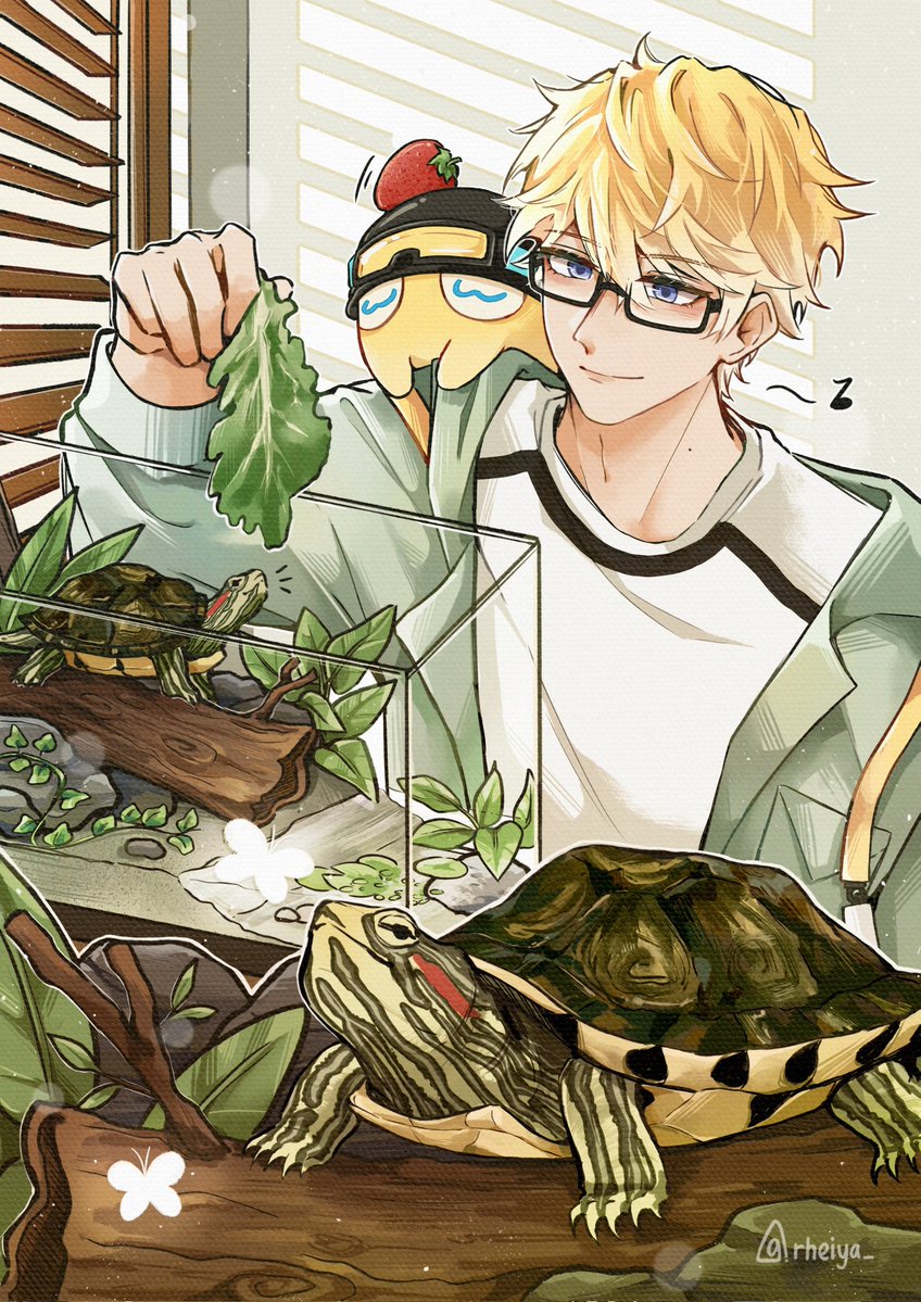 I'm participated here as one of the project leads and drew the terrapin (gayben) 🐢🥬!!
Thank you for having me 🙂‍↕️ check out the project and find some awesome fun facts about sani's fav animals!! everywan has worked hard so give them lots of love 💛
#BriskoBDAY26 #Briskart