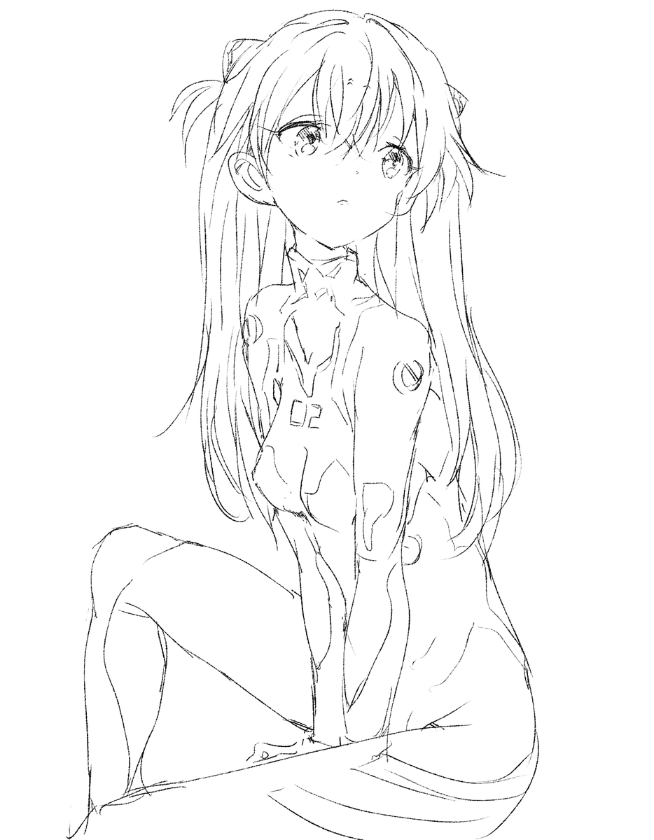 放置してる線画が多すぎる( i _ i ) 