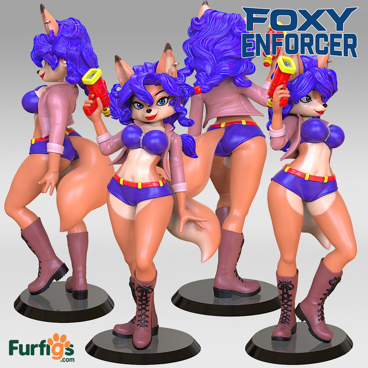 furrysculptures's tweet image. Own the look of irresistible magnetism! 🔥 'Foxy Enforcer' adds a touch of bold elegance to any collection. Her commanding presence is pure art. 🦊 Shop now: furfigs.com/product.php?id… #furry #animefigures #resin