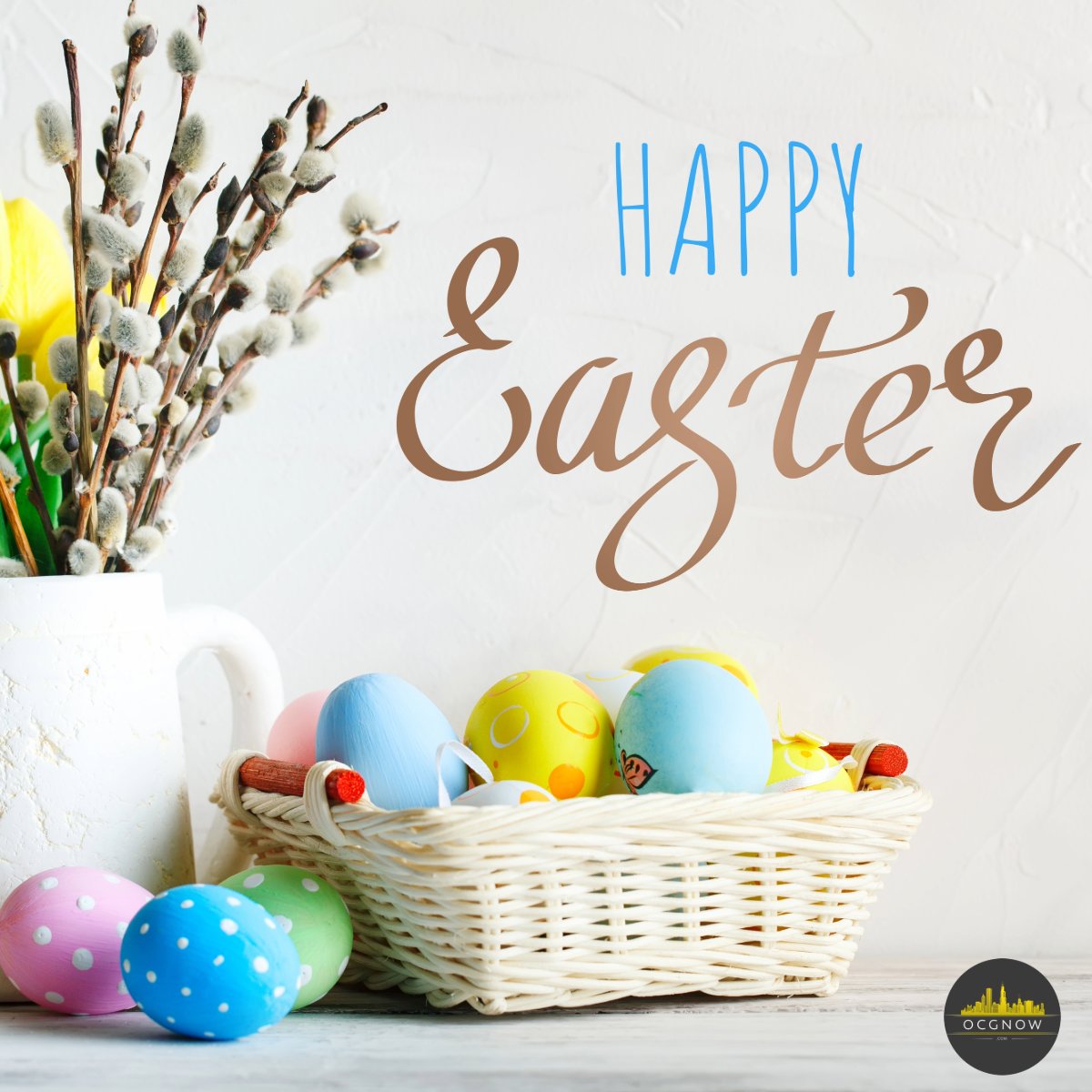 OCGNow's tweet photo. Wishing you a joyful and peaceful Easter filled with new beginnings, fresh ideas, and inspiration
May this season of renewal bring growth, success, and happiness to you and your loved ones.
Happy Easter from all of us at OCGNow!
#HappyEaster #SpringSeason #NewBeginning https://t.co/teSD5BnKuI