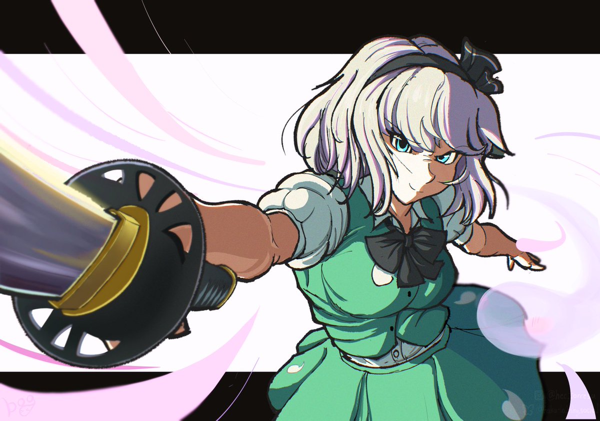 hectorresu's tweet photo. happy second youmu day ⚔️👻🌸
#myon
#4月6日は妖夢の日
#東方project https://t.co/QcNbanKZrb