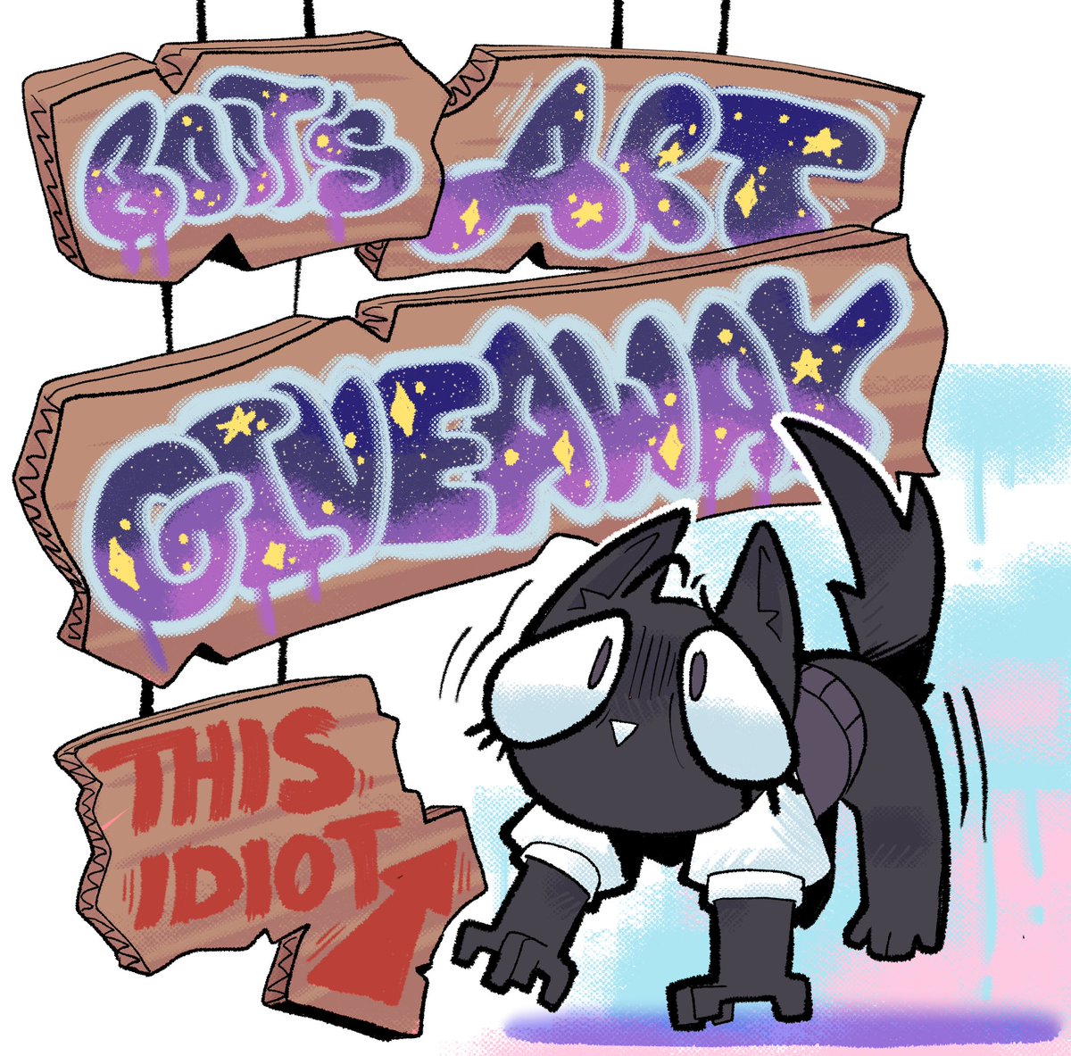 CopyrightedButt's tweet photo. 🌟⭐!!ART GIVEAWAY!!🌟⭐

From now, until April 13, I will be collecting entries into the raffle. Remeber, leave a like❤️, repost this post🔁, and leave a follow👤!

!!GOOD LUCK!!

#artraffle #artgiveaway #giveaway #commisonart #OCart #Ocs https://t.co/g3ZcQd5vtV
