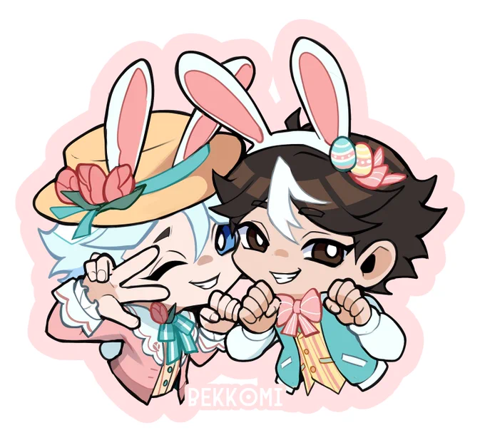 I almost forgot!!! Nicest bunnies but very easter styled~ #tbhx #nicest