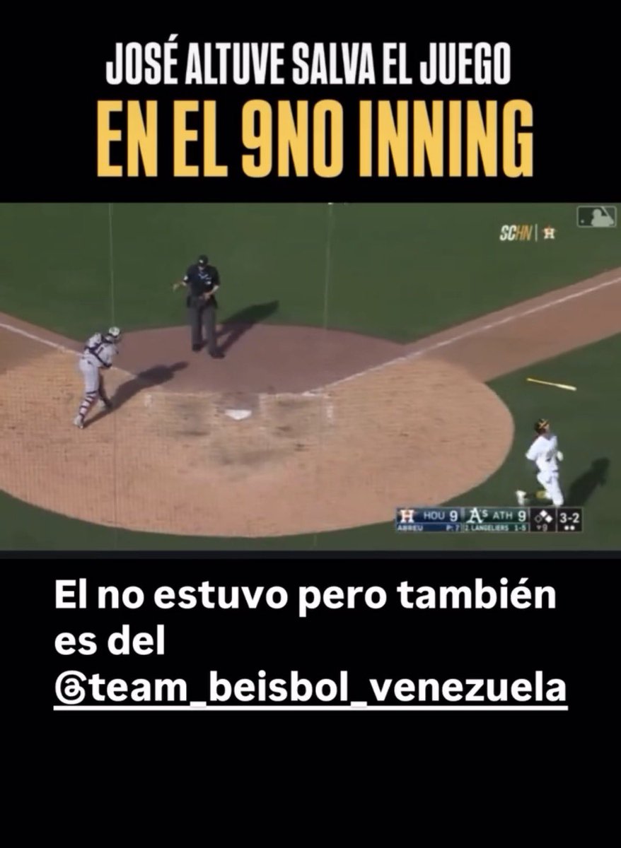 ATENCIÓN VENEZUELA 🇻🇪✅🔴
 
Esto lo escribió una seguidora. Propongo otorgarle medalla de campeón mención, honorífica a los jugadores que el seguro le negó su participación en el clásico mundial de béisbol. 

✅JOSÉ ALTUVE 
✅JOSÉ ALVARADO 
✅MIGUEL ROJAS 

🔴QUE DICE VENEZUELA🔴