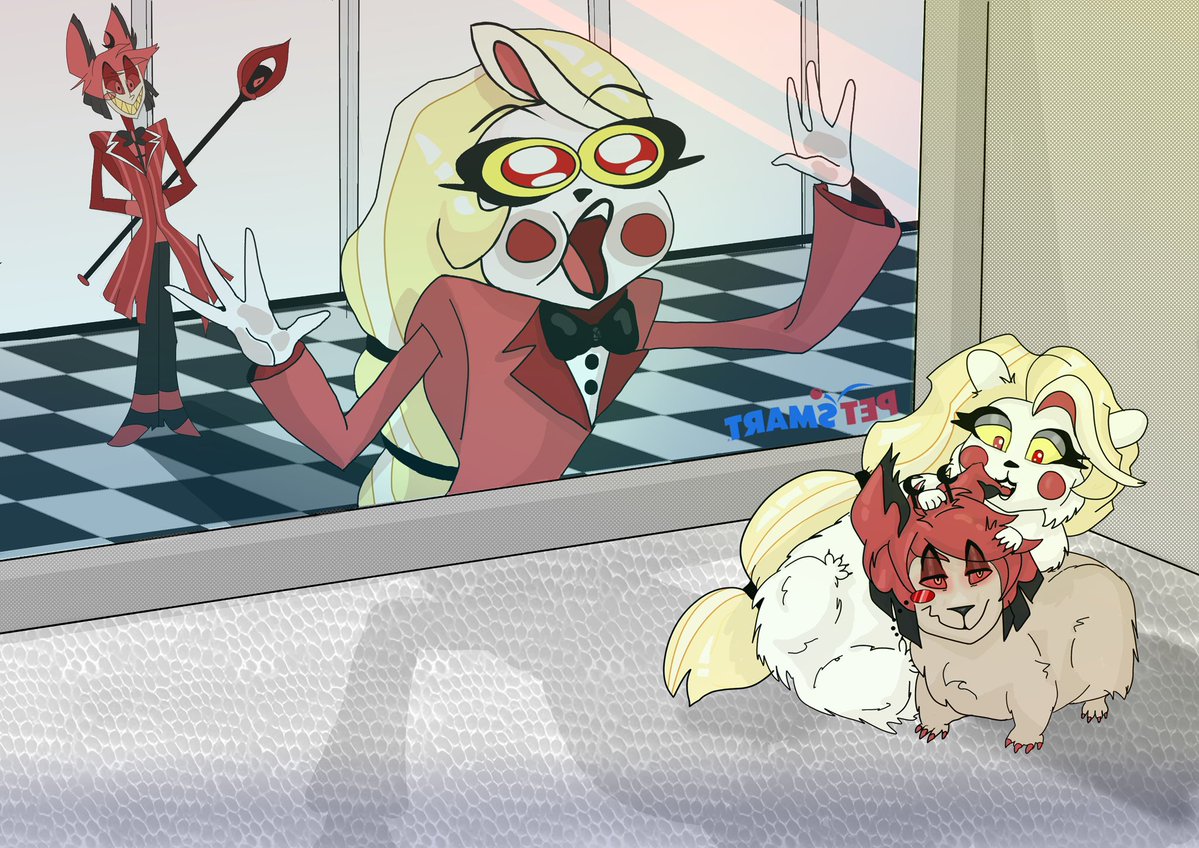 So… I was wondering if my one drawing was a fluke and asked in discord what I should try to draw as a test. They said guinea pigs. 🙂‍↕️🙃

I’m kinda sorry but I’m also kinda not LOL. 💖🌈🦌

What next?

#charlastor #radiobelle #charliexalastor #alastorxcharlie #shipartkinda