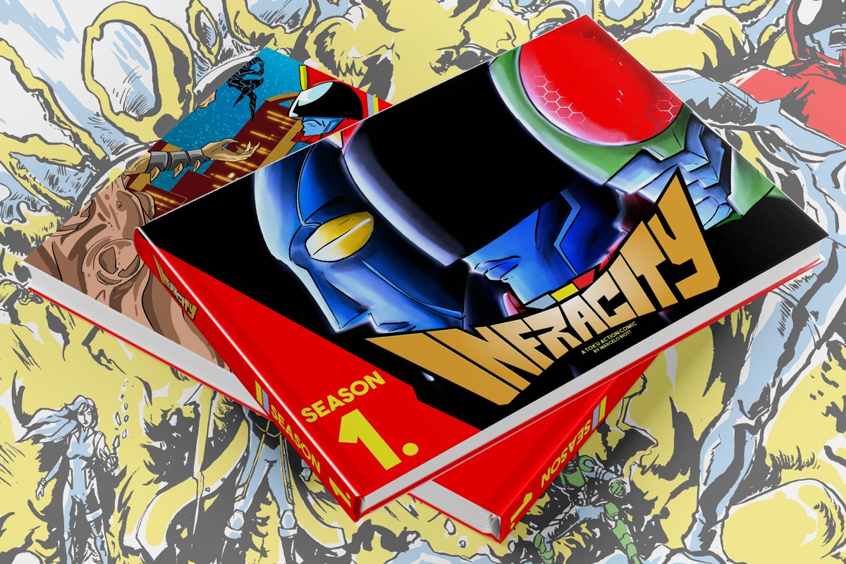We are almost to our goal and in the final days of the Kickstarter! Lets get this OG story with #henshin heroes printed! Get the hardcover, trading cards, and more. #Tokusatsu action and a #Sentai story with heart.
#KamenRider inspired cards! #Kscomics
kickstarter.com/projects/infra…