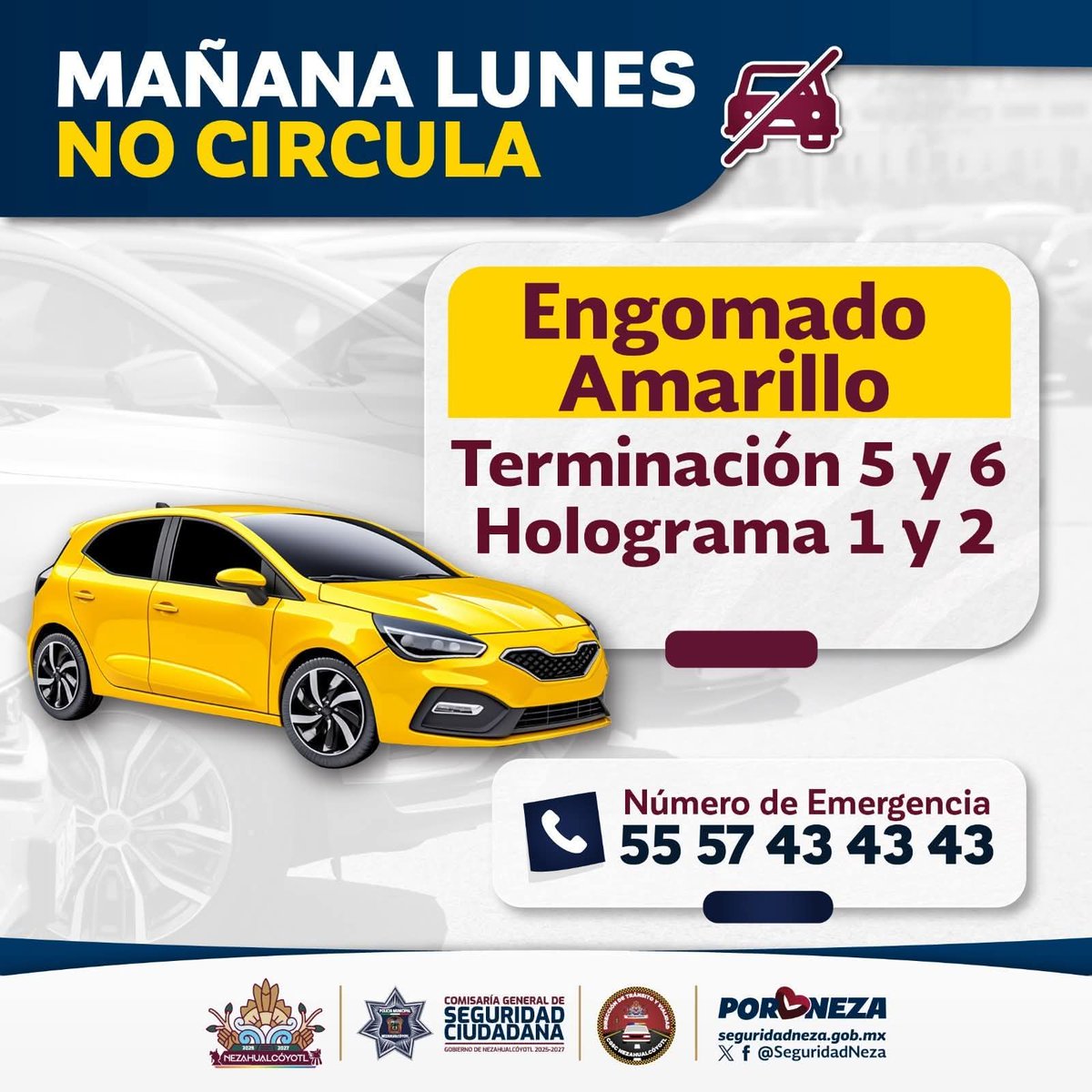 Dirección de Tránsito y Vialidad Nezahualcóyotl tweet media