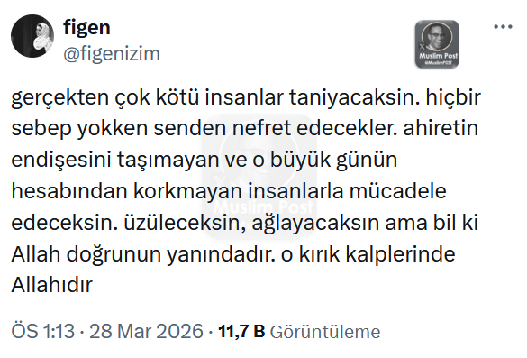 Müslüman Tweet tweet media