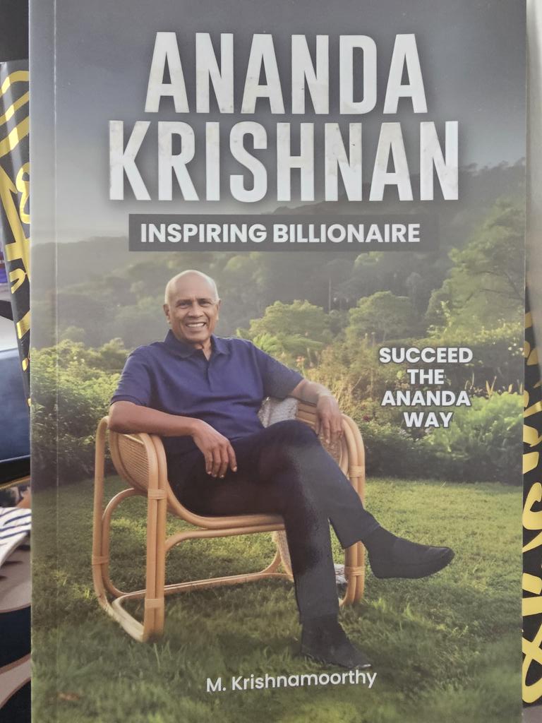 KhalekAwang's tweet photo. Ananda Krishnan by M Krishnamoorthy (2025) https://t.co/ykyYkFR4gd