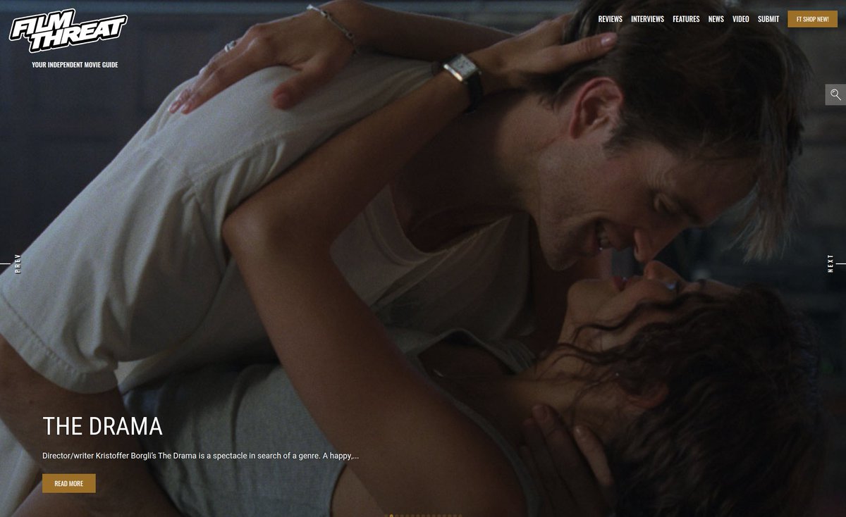 FilmThreat's tweet image. “…a dare is thrown out for everyone to reveal the worst thing they’ve ever done…” Bradley Gibson uncovers the secrets of The Drama.
filmthreat.com/reviews/the-dr… #SupportIndieFilm #TheDrama #Comedy #Drama