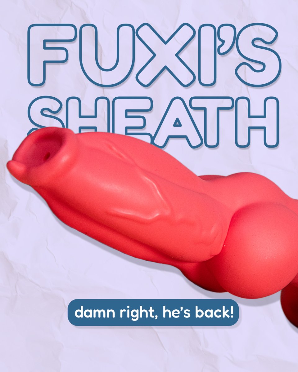 NaughtyFox_Toys's tweet photo. F🦊ck like the Fox!

Fuxi's Sheath is our wearable take on our super popular dildo. 

Strap him on, boost your size, pound your prey, and pump them full until the sun comes up. 

👉 Check him out and grab yours here: https://t.co/YF6sAlQPKt https://t.co/pGNEWDhePP
