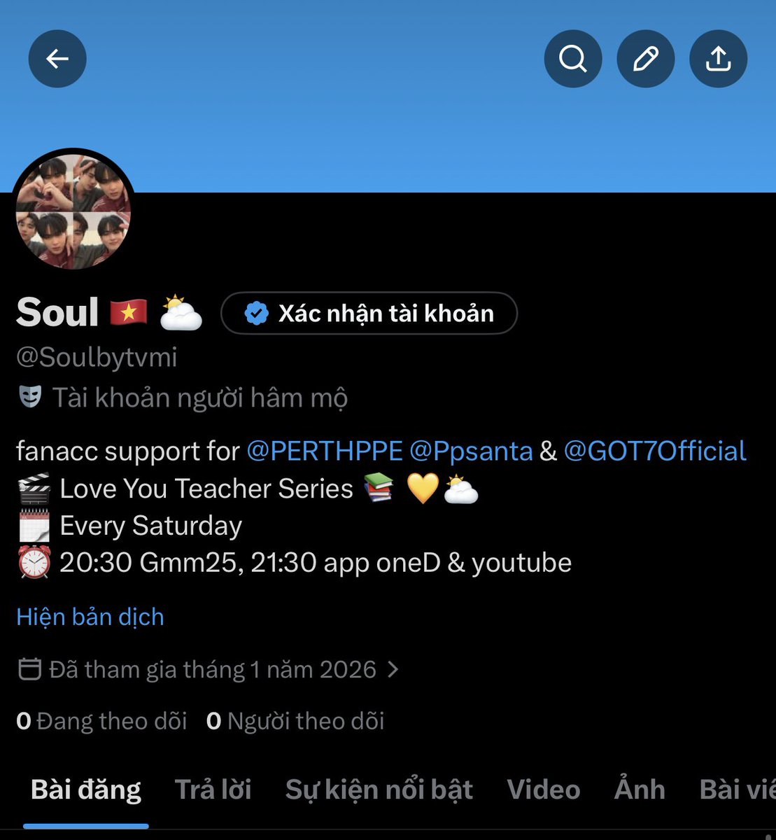 Soul 3.0 ⛅️🇻🇳 tweet media