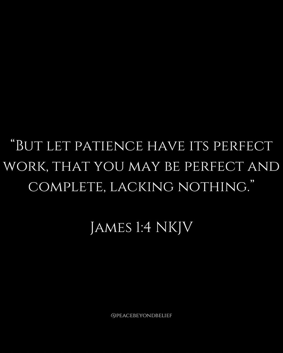 peacebeyondbeli's tweet photo. God’s timing is perfect, even when it feels delayed. In every season, He uses trials to build endurance and mature your faith, leading you into deeper dependence on Jesus Christ and true contentment in His presence (James 1:2-4).

#jesuschrist #faith #patience https://t.co/psNSKRqLMN
