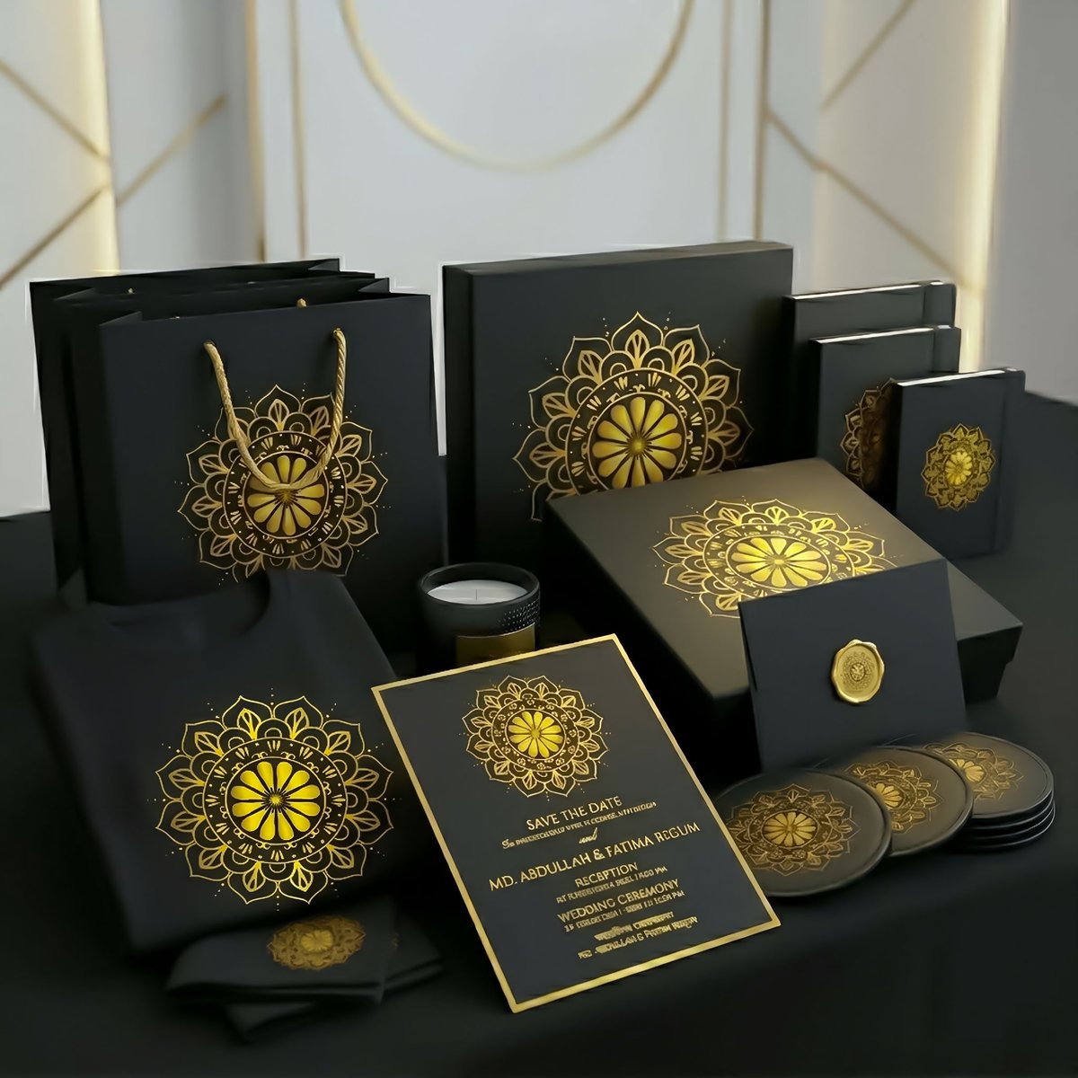 Sheikh_Majeda01's tweet image. Mandala Magic, Purely Royal Touch 👑🖤
Beauty in Every Single Detail.
Black &amp;amp; Gold = Royal Vibes 💛

#BlackGold #LuxuryDesign #MandalaDesign #MandalaArt #ElegantLook