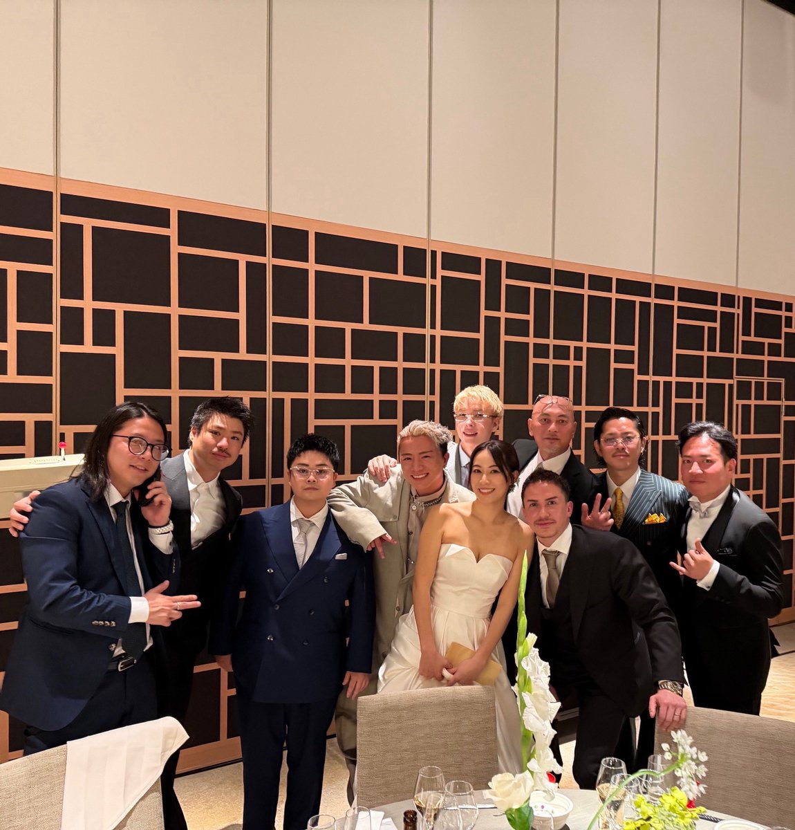 1997082l's tweet photo. Congratulations🤵🏽‍♂️👰🕊️ https://t.co/KQcqJOk52l