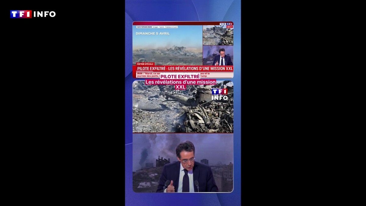 LCI's tweet image. Comment le pilote américain a-t-il pu être sauvé ? S'est-il caché ? Comment l'armée américaine l'a-t-elle trouvé ? ➡️ L'ancien aviateur militaire Xavier Tytelman apporte quelques précisions face à Darius Rochebin, sur LCI. #guerre #iran #usa
➡️ l.tf1info.fr/HTW