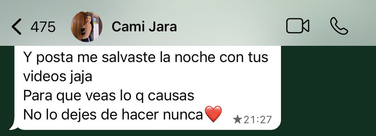 martibenza's tweet image. los chicos ya vieron todos los videos que se vienen y apenas los mandé camila se miró todos al hilo y me mandó este mensaje🥹❤️‍🩹