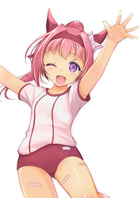 ハルウララ、トリミング版。
ジャージだけ脱ぎ脱ぎさせよかなって 