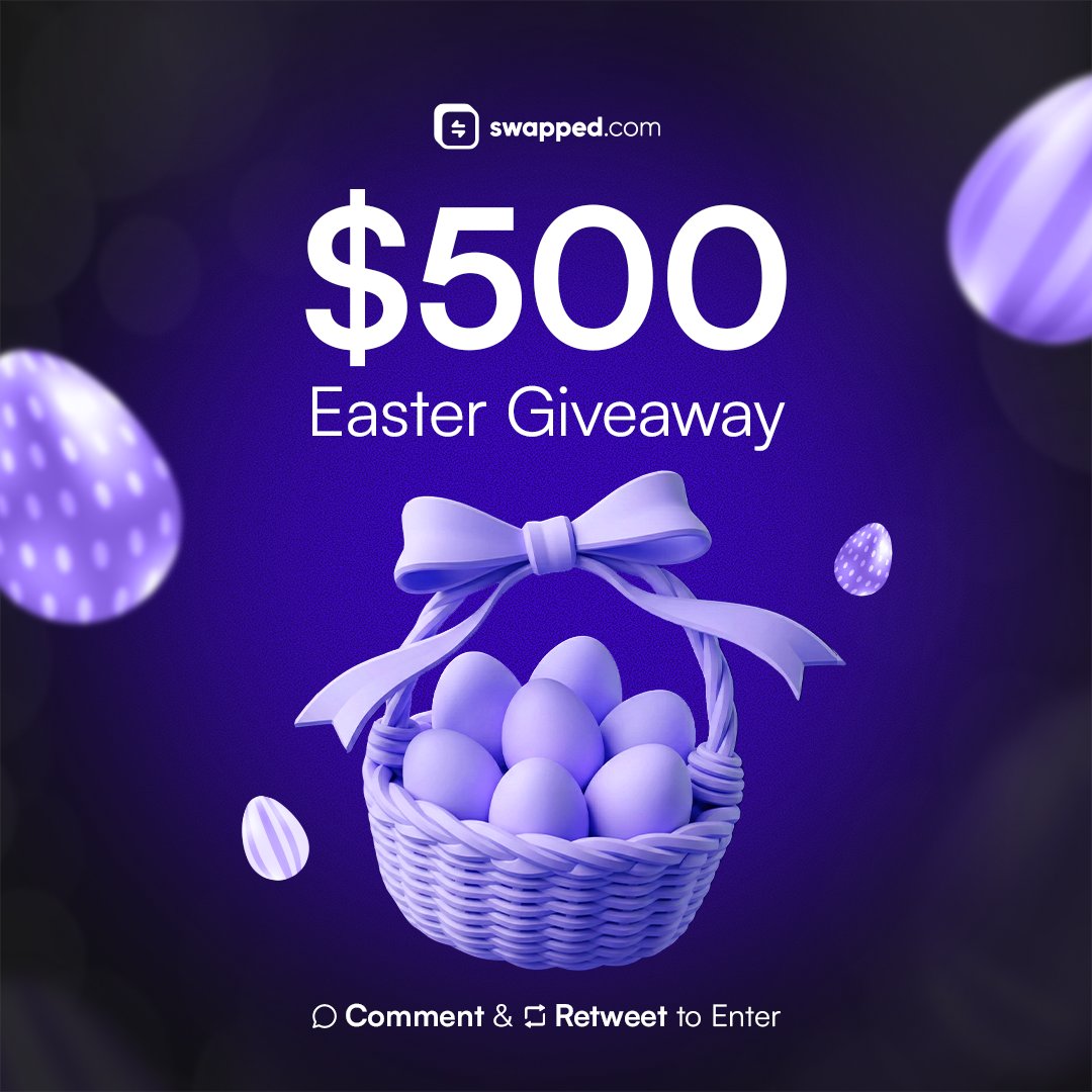Happy Easter from the trenches!
Thank you <a href="/swappedcom/">Swapped.com</a>
 for this amazing $500 giveaway (2x $250) would be a massive blessing right now.  I've followed you on IG, liked &amp; RT'd the original, and I'd happily share the win with my <a href="/Ade_dayo22/">Ayo</a>