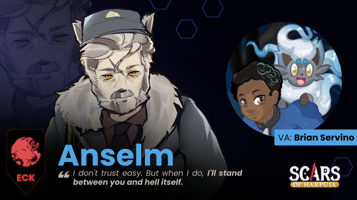 BrianServinoVA's tweet image. ROLE ANNOUNCEMENT!

I am so proud to announce that I'm the voice of Anselm from Scars of Harpuia! Thank you to @BeesStudios for this amazing opportunity and incredible team! Words can't describe how happy I am to be a part of your game!!!

#voiceacting #voiceover #indiegame