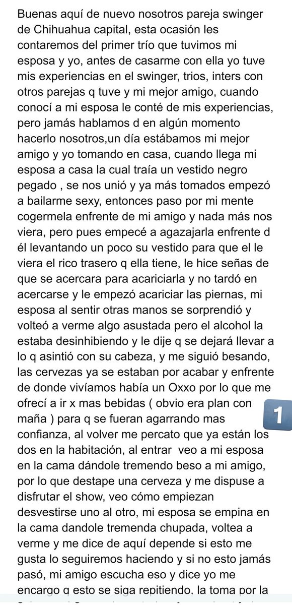 RelatosedgarS's tweet photo. Relato número 247 
,✨ NUESTRO PRIMER TRÍO ✨ https://t.co/PLIuYTuPFc