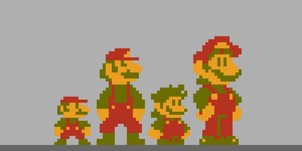 CrystalLight225's tweet photo. Super Mario Bros, but in my style

#SuperMarioBros #sprites https://t.co/daYni9Irqe