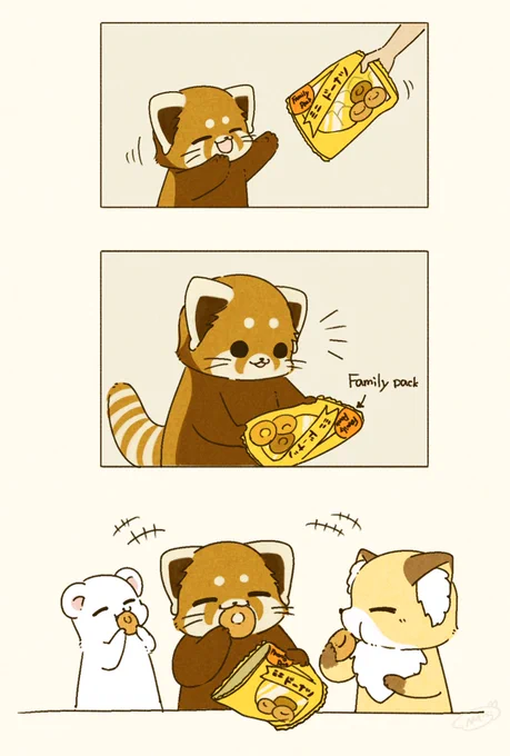 ファミリーパック🍩🍪🍫 