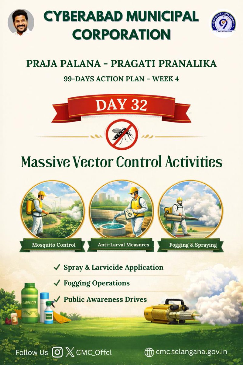 Cyberabad Municipal Corporation tweet media