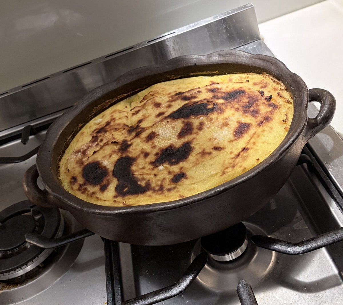 TheNorthMenz's tweet photo. Qué si quedó rico!?… a mi heredera, le encantó 😋
#PastelDePapas https://t.co/2P2EGN7a4v